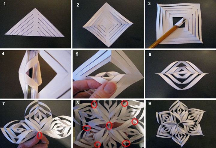 Как сделать бумажную елку своими руками из крафт-бумаги?