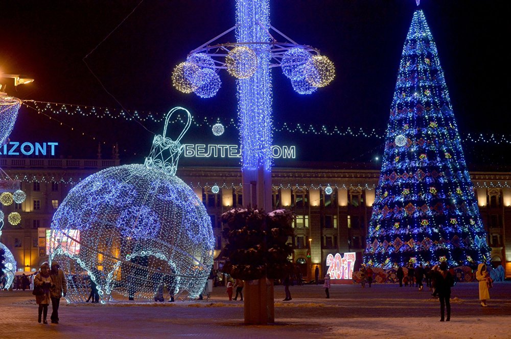 Новогодняя ночь в Минске