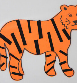 Тигр из бумаги своими руками: 65+ крутых идей для детей и взрослых