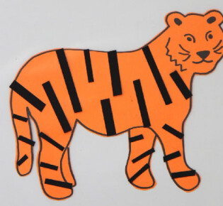 Тигр из бумаги своими руками: 65+ крутых идей для детей и взрослых